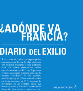 ¿Adónde va Francia? Diario del exilio